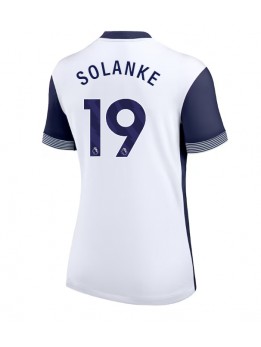 Tottenham Hotspur Dominic Solanke #19 Replika Hemmakläder Dam 2024-25 Kortärmad